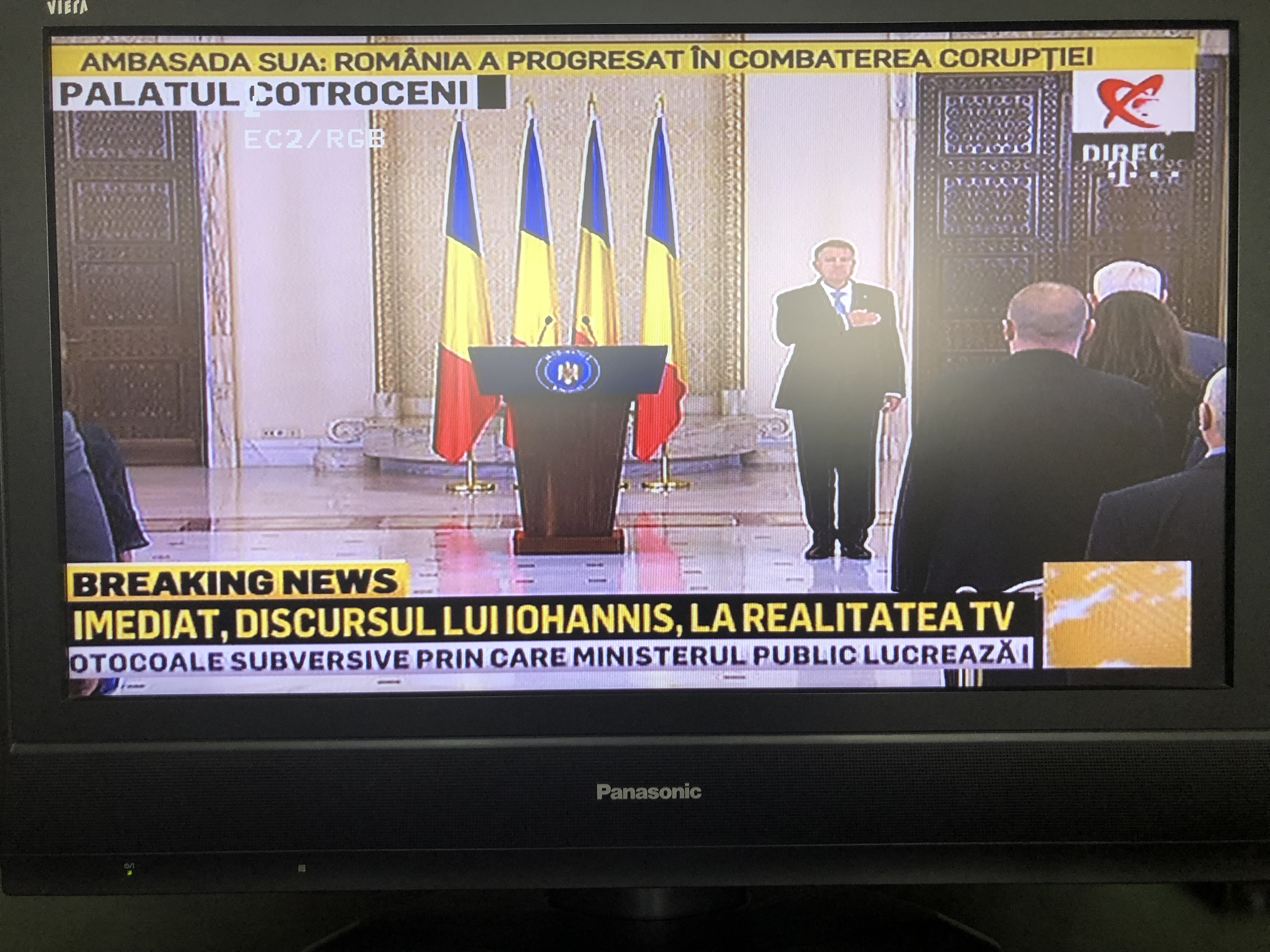 Romanian TV news